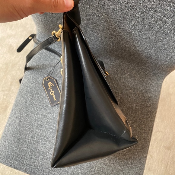 FOLEY + CORINNA Black Satchel Crossbody Bag - Picture 9 of 9